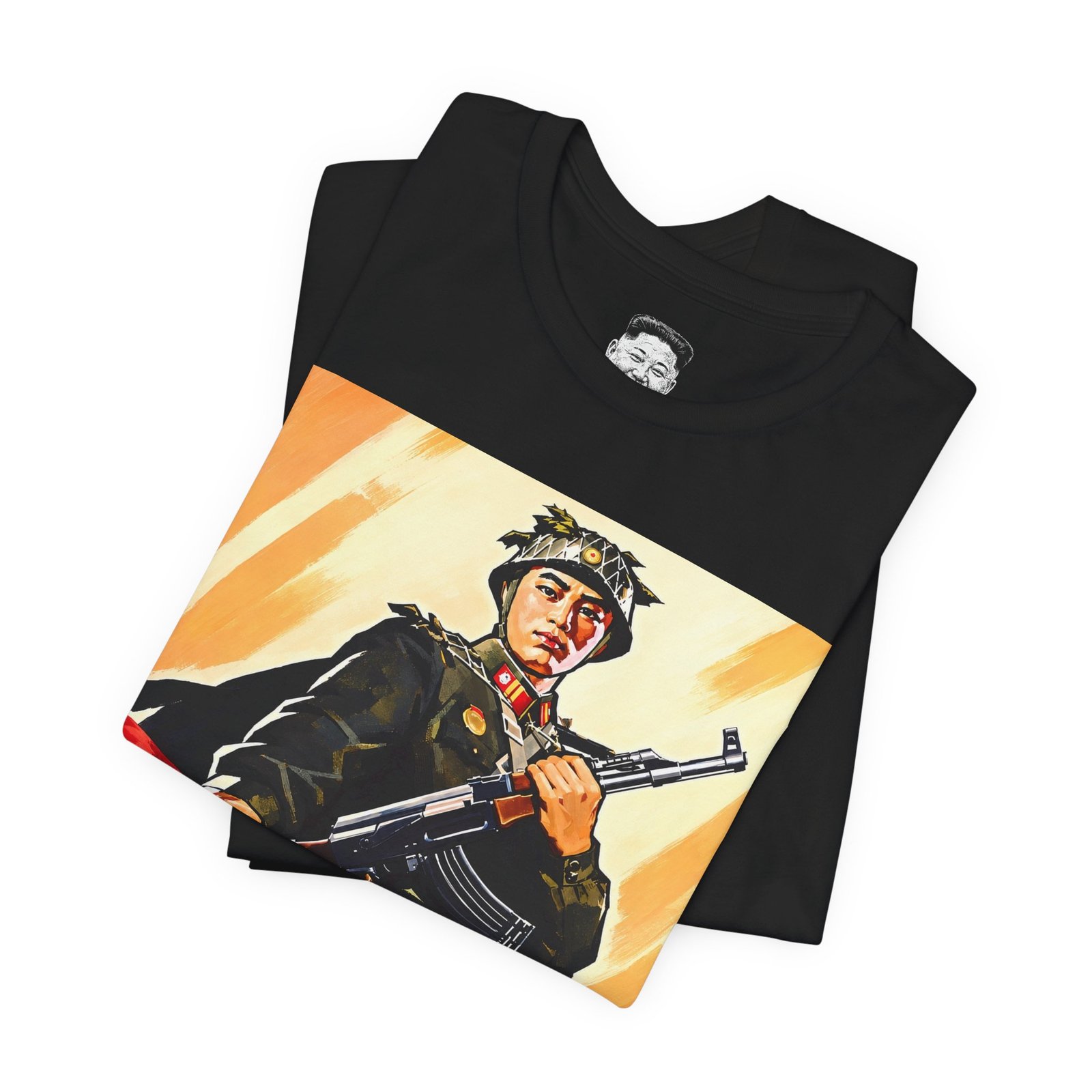 Soldier American Flag - Tee - Image 7