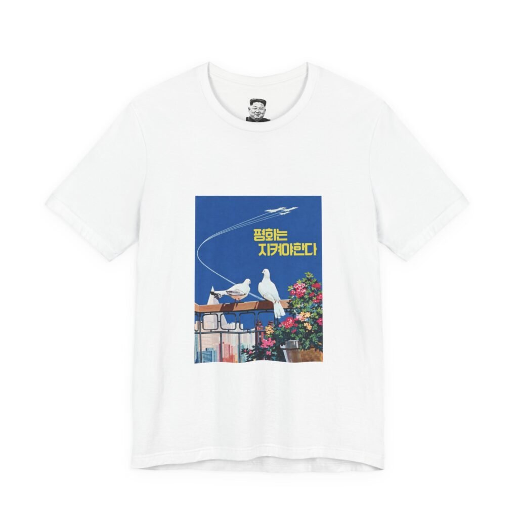 Doves Contrail Between Birds - Tee