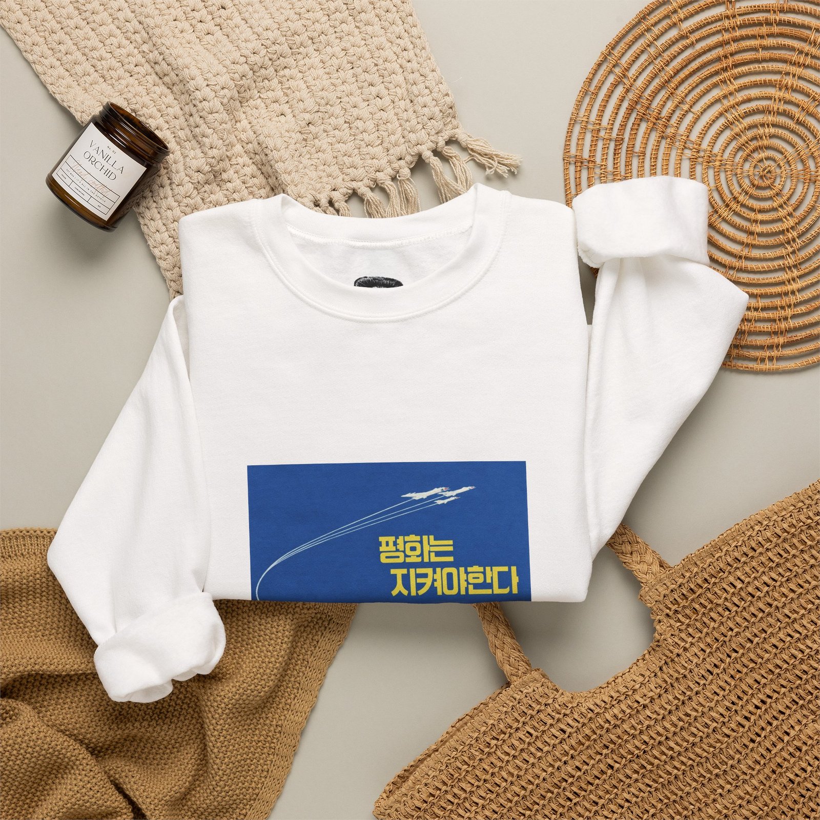 Doves Contrail Between Birds - Sweatshirt - Image 4