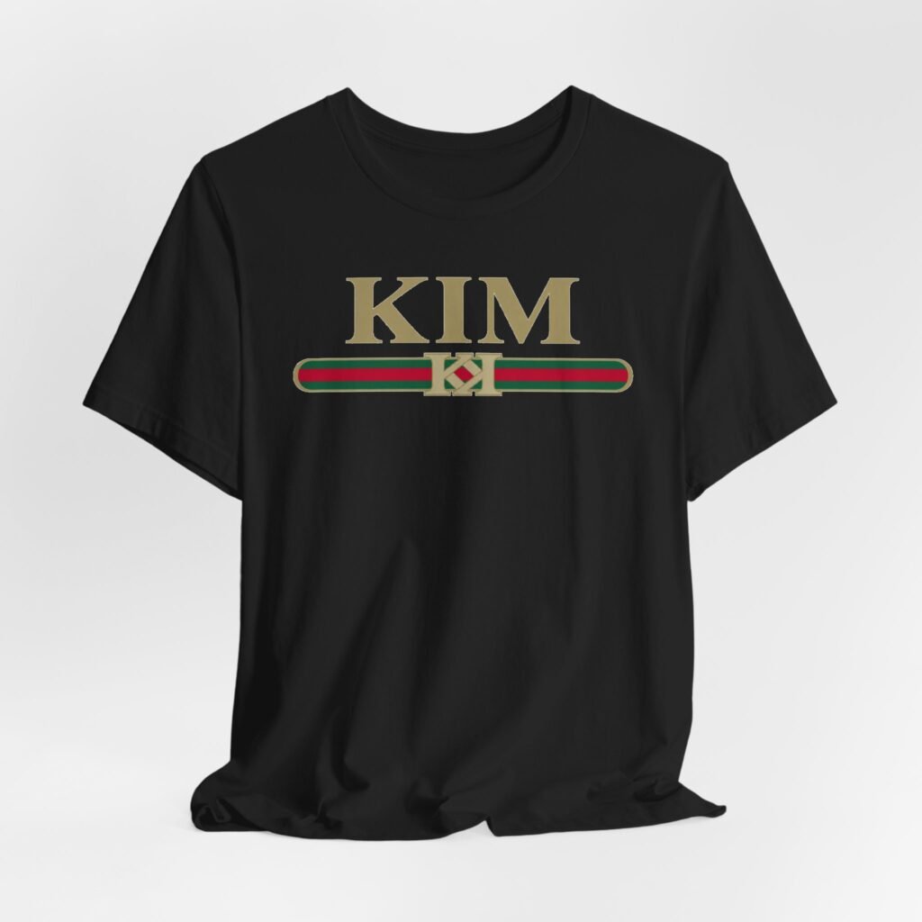 KIM Gold Stripe Tee