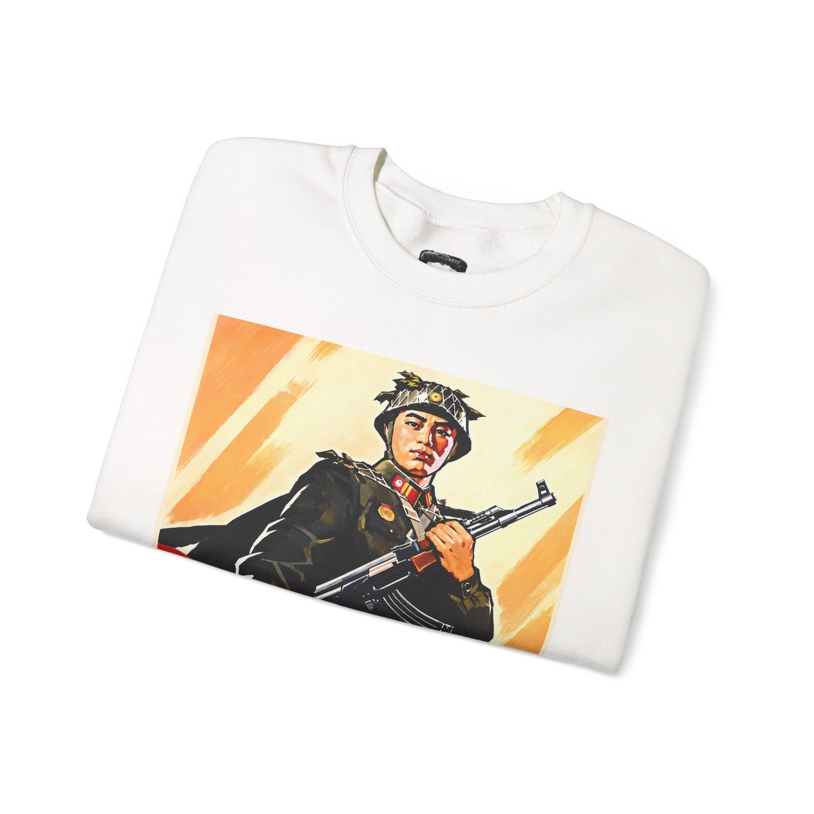 Soldier American Flag - Sweatshirt - Image 3