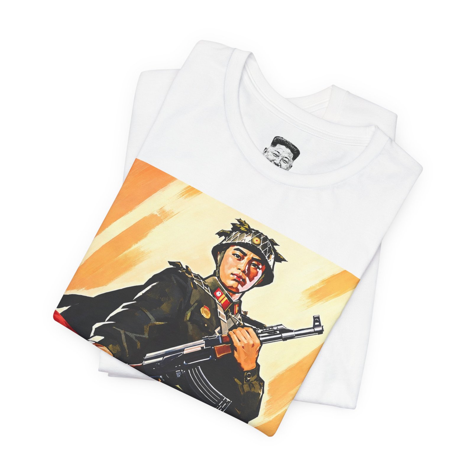Soldier American Flag - Tee - Image 3