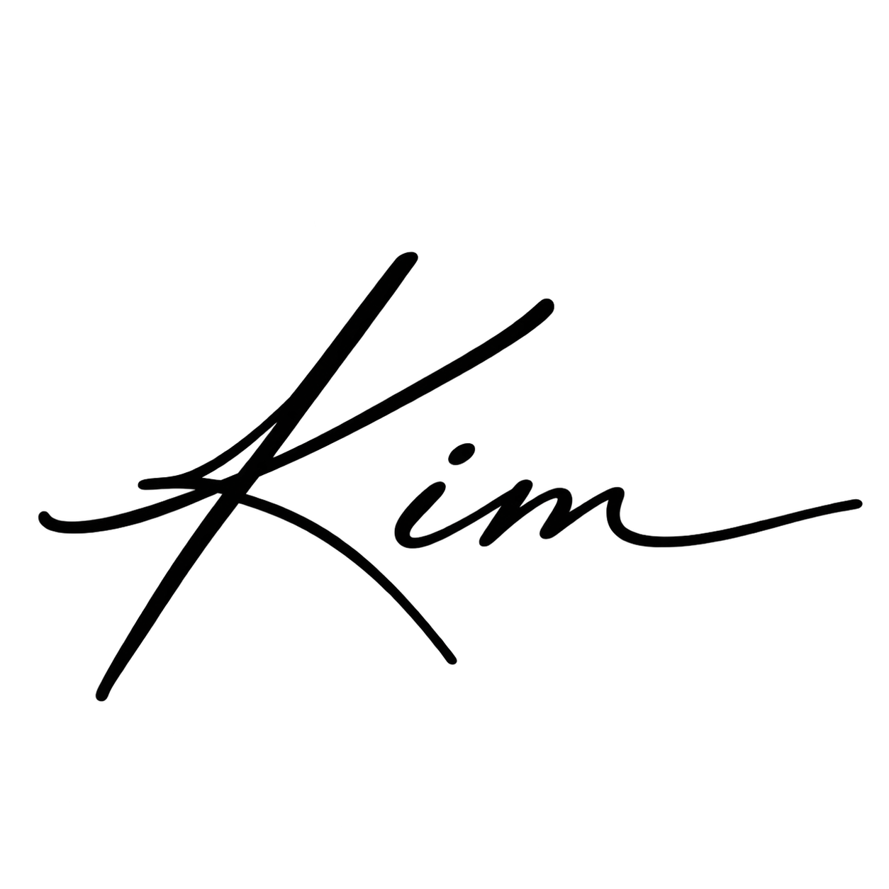Kim signature logo